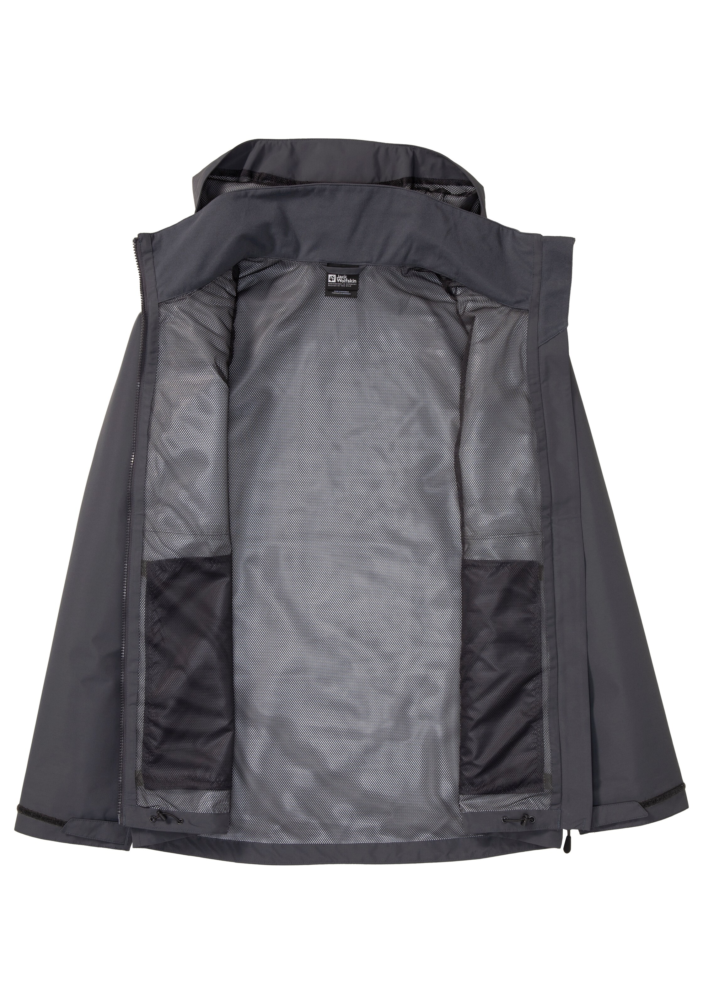 JACK WOLFSKIN Outdoor jacket in Grey