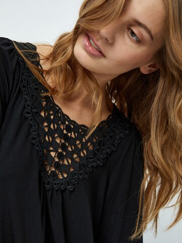 DESIRES Shirts 'Augusta' i sort