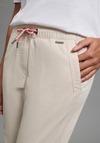 LAURA SCOTT Regular Chino Pants in Beige