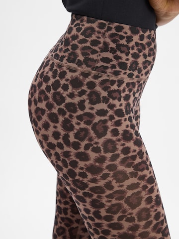 Marie Lund Skinny Leggings in Brown