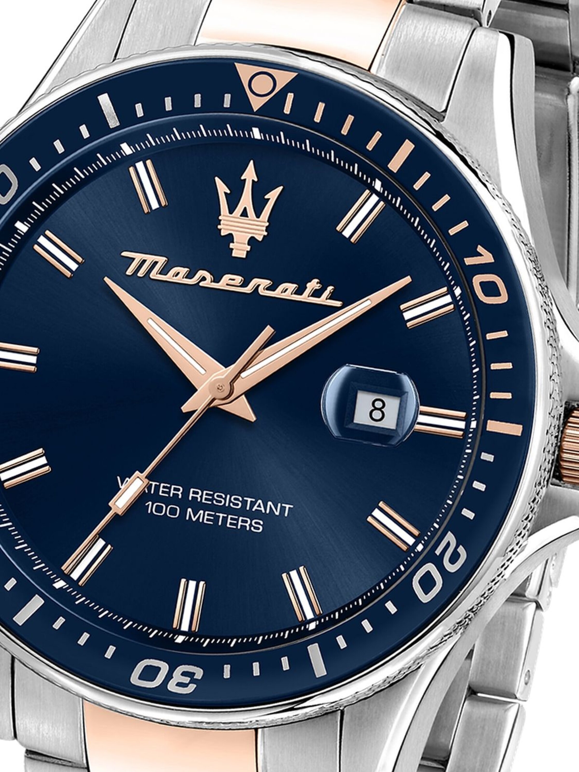 Maserati Analoog horloge in Zilver