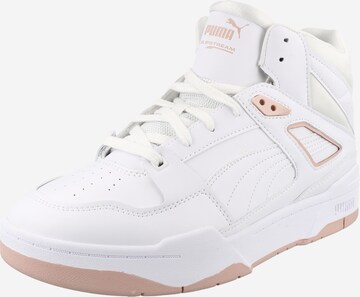 PUMA High-Top Sneakers in White: front