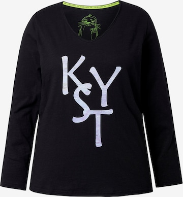 LAURASØN Shirt in Black: front