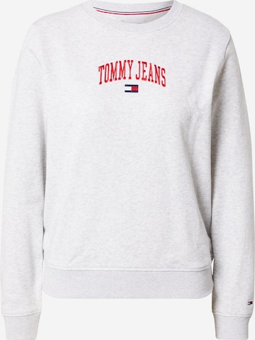 Tommy Jeans Mikina – šedá: přední strana