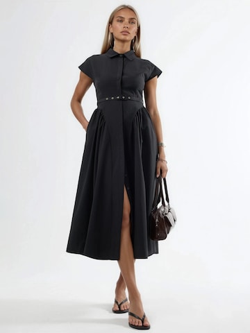 Busem - Vestido em preto: frente