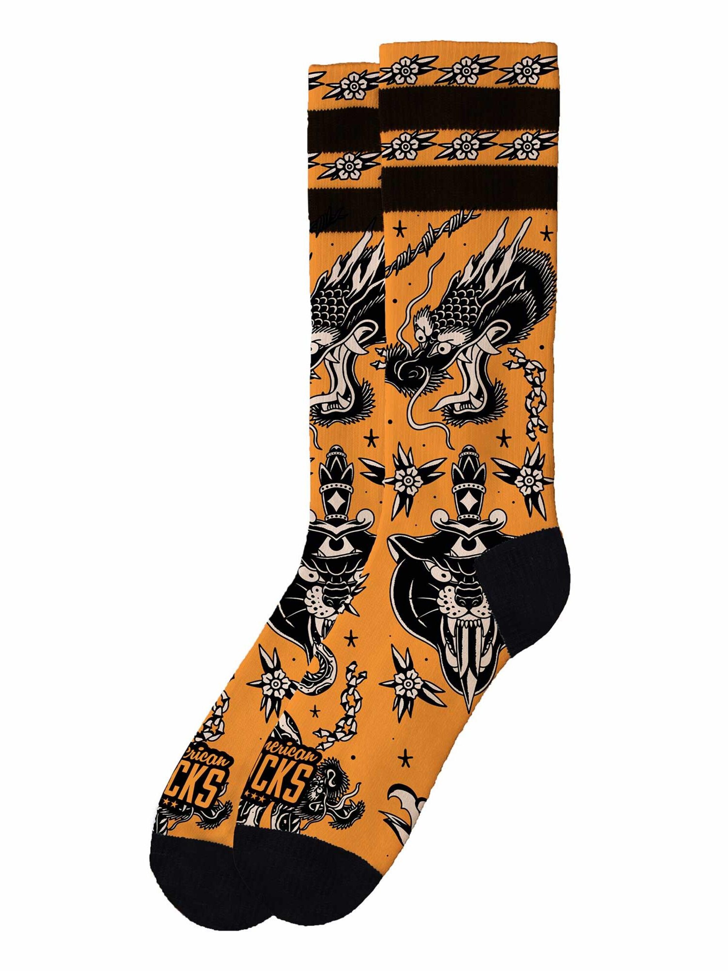American Socks - Calcetines 'Draco' en Mezcla de colores: frente