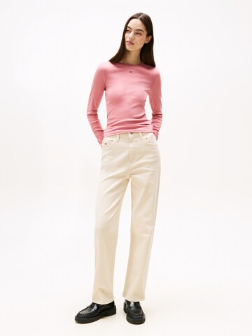 T-shirt 'ESSENTIAL' Tommy Jeans en rose