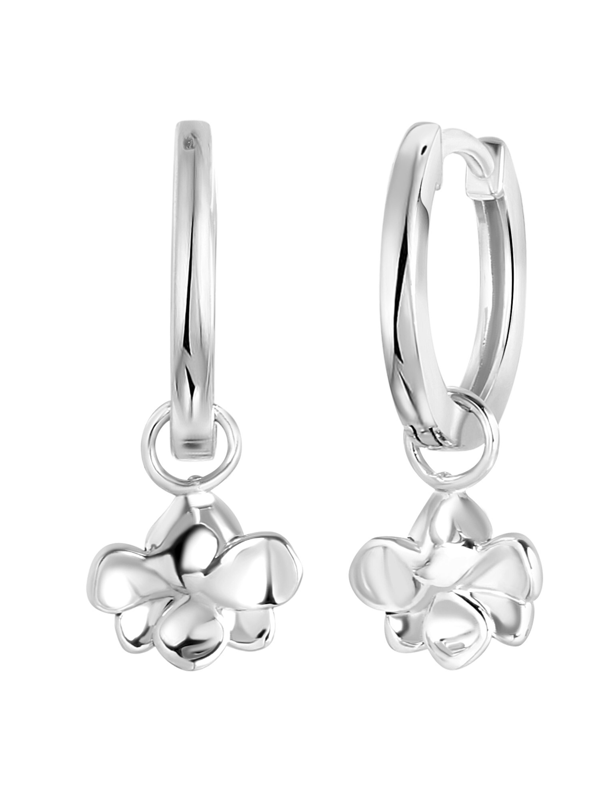 Lucardi Earrings in Silver