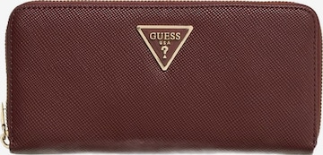 Portamonete 'ZG7459146' di GUESS in rosso: frontale