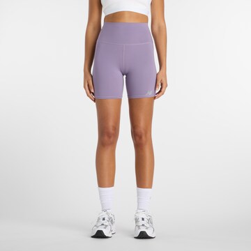 new balance Workout Pants in Purple: front