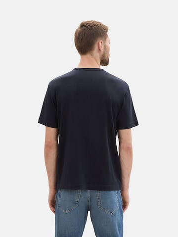 TOM TAILOR T-Shirt in Blau