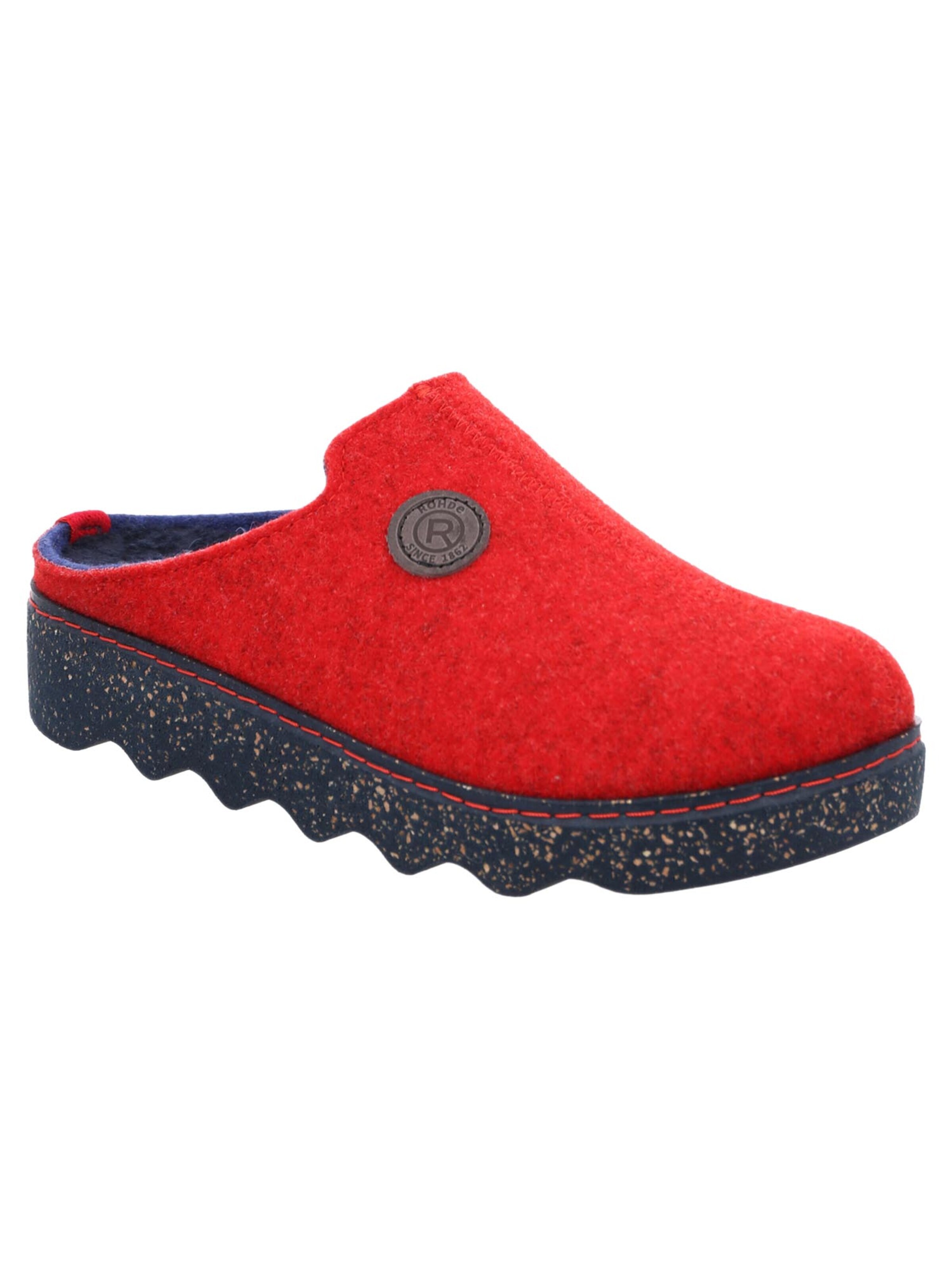 ROHDE Clogs 'Foggia-D' in Rood