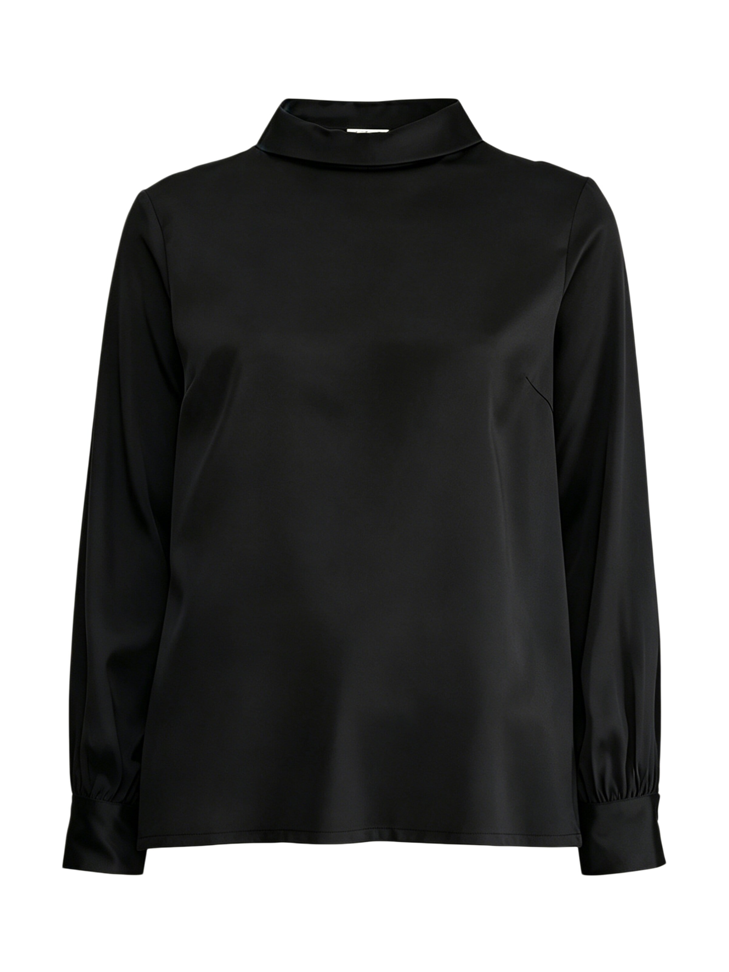 Camicia da donna di Lilysilk in nero: frontale