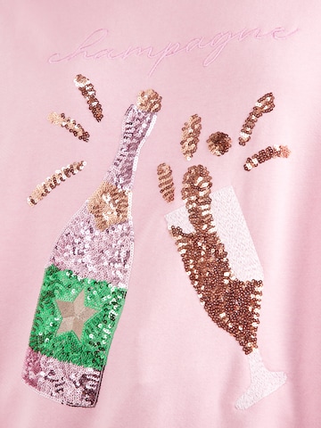 miss goodlife - Sudadera 'Champagne' en rosa
