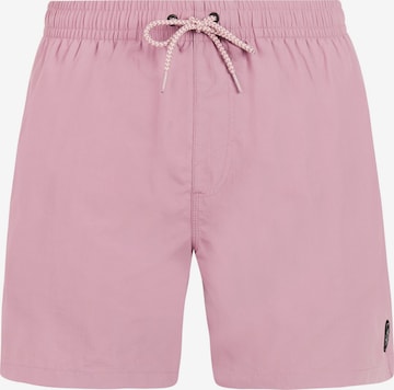 PROTEST Swimming shorts 'Faster' in Purple: front