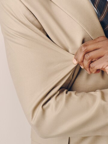 Slim fit Giacca business da completo 'N. Premium' di Next in beige