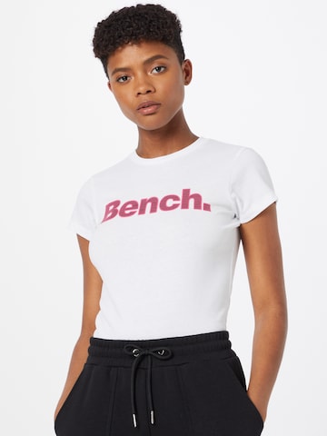 BENCH Shirt in Wit: voorkant