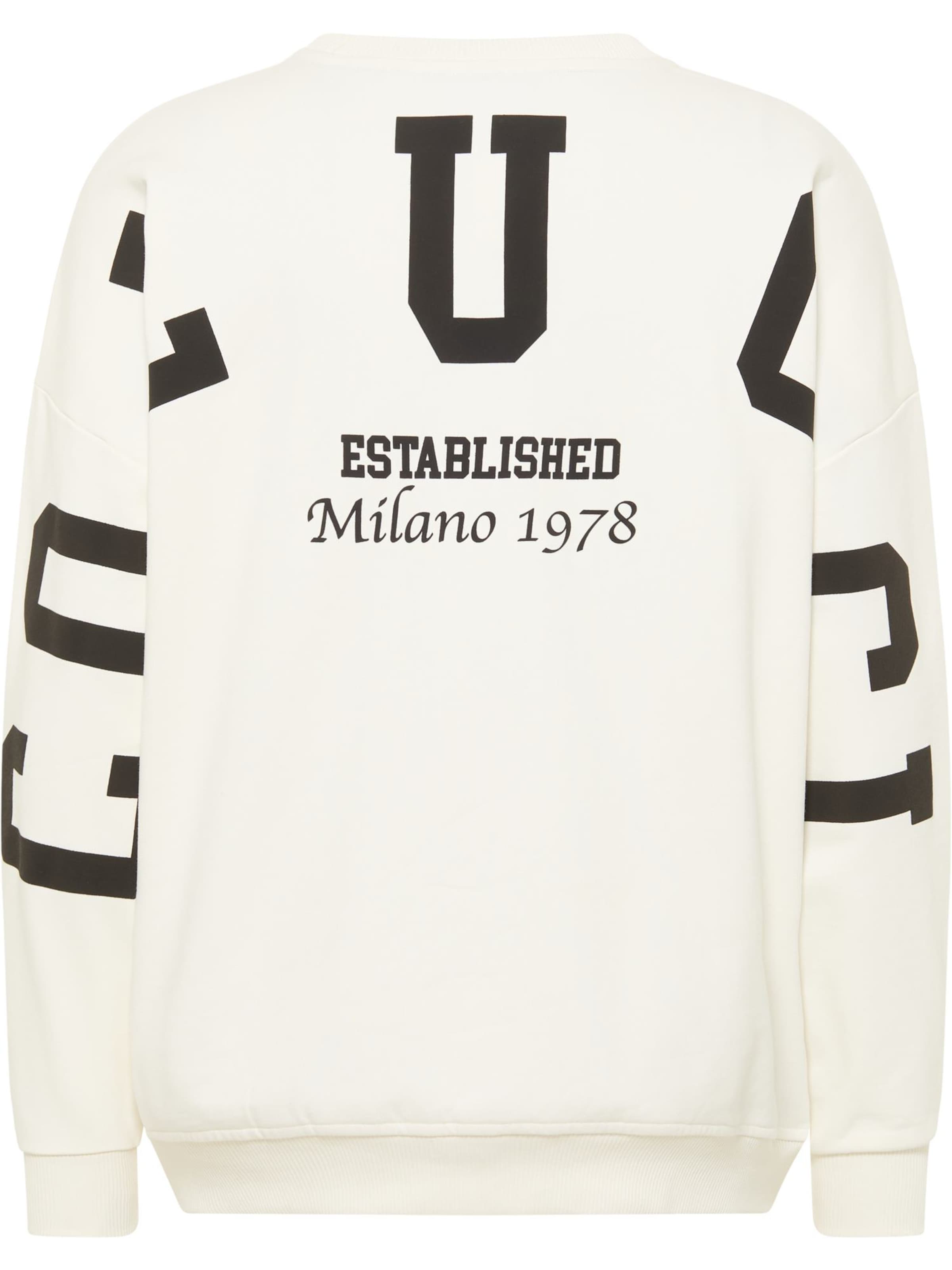 Carlo Colucci Sweatshirt &#x27;Di Quirico&#x27; in White