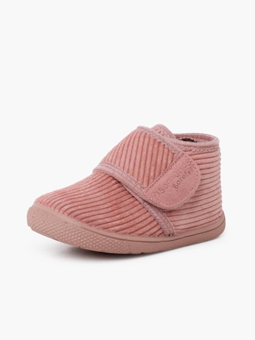 Pantoufle Pisamonas en rose : devant