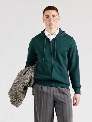 Hackett London Sweatjakke 'CLASSIC' i grøn: forside