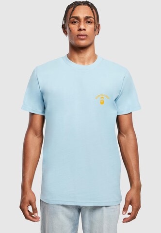 T-Shirt 'Barbossa' Mister Tee en bleu : devant