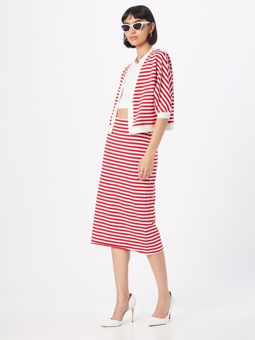 Jupe 'MICHELLE' MAX&Co. en rouge