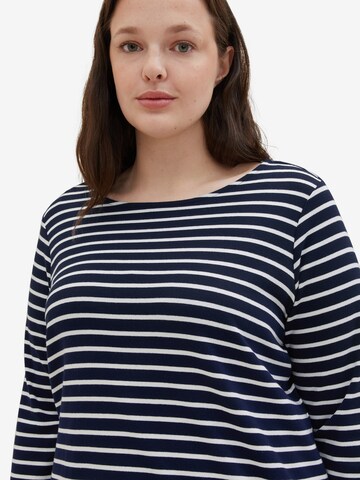 Tom Tailor Women + Shirt in Zwart