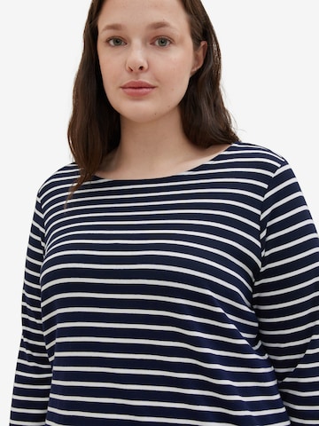 Tom Tailor Women + Shirt in Zwart