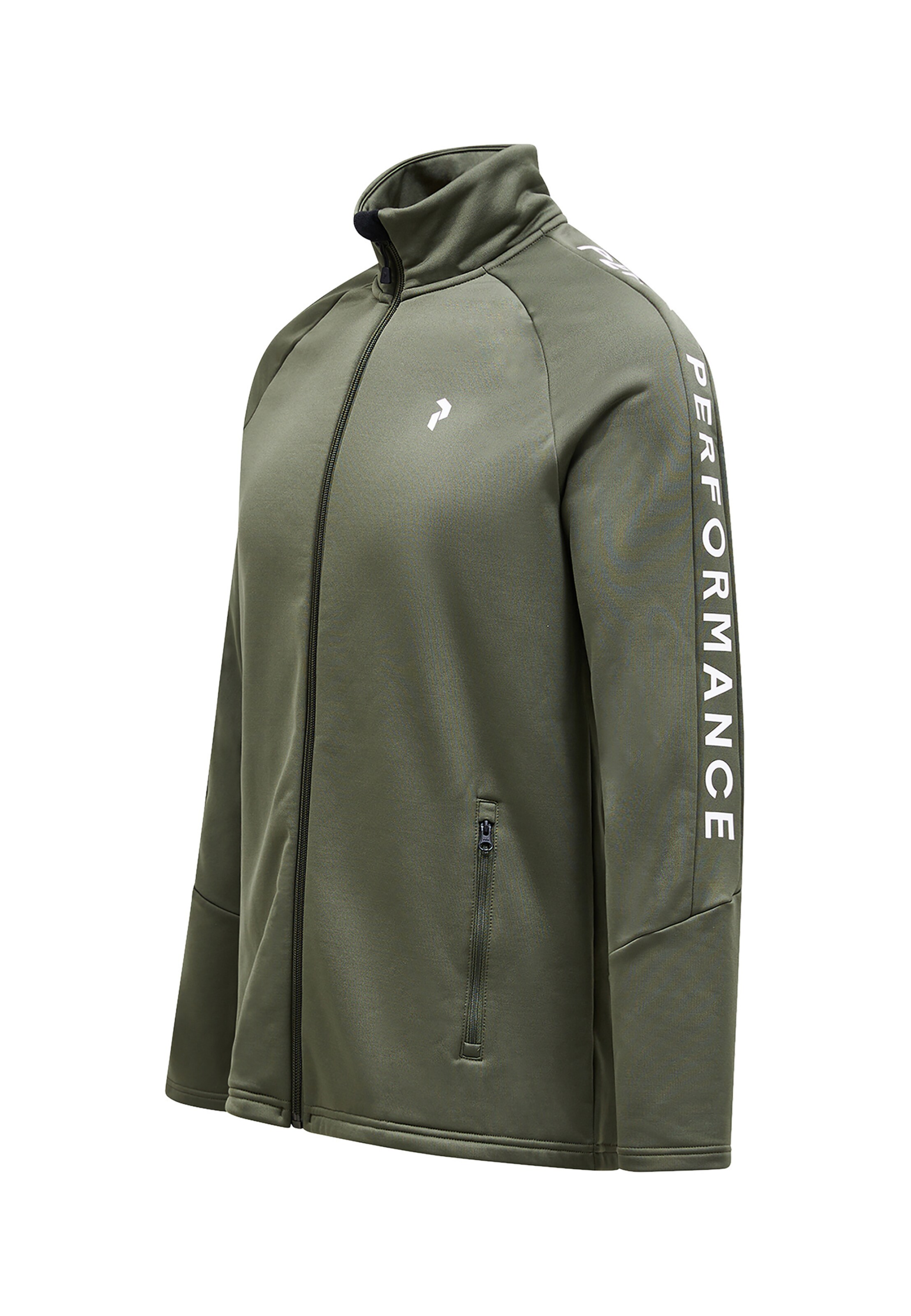 PEAK PERFORMANCE Fleece Jacket in Green