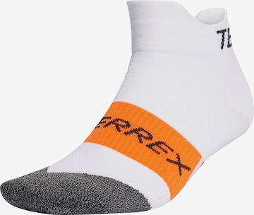 ADIDAS TERREX Sportsokken in Wit: voorkant