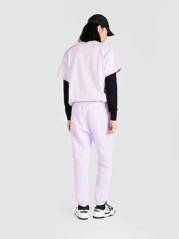 Effilé Pantalon 'CLUB FLEECE' Nike Sportswear en violet