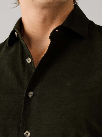 Hackett London Regular fit Overhemd in Groen