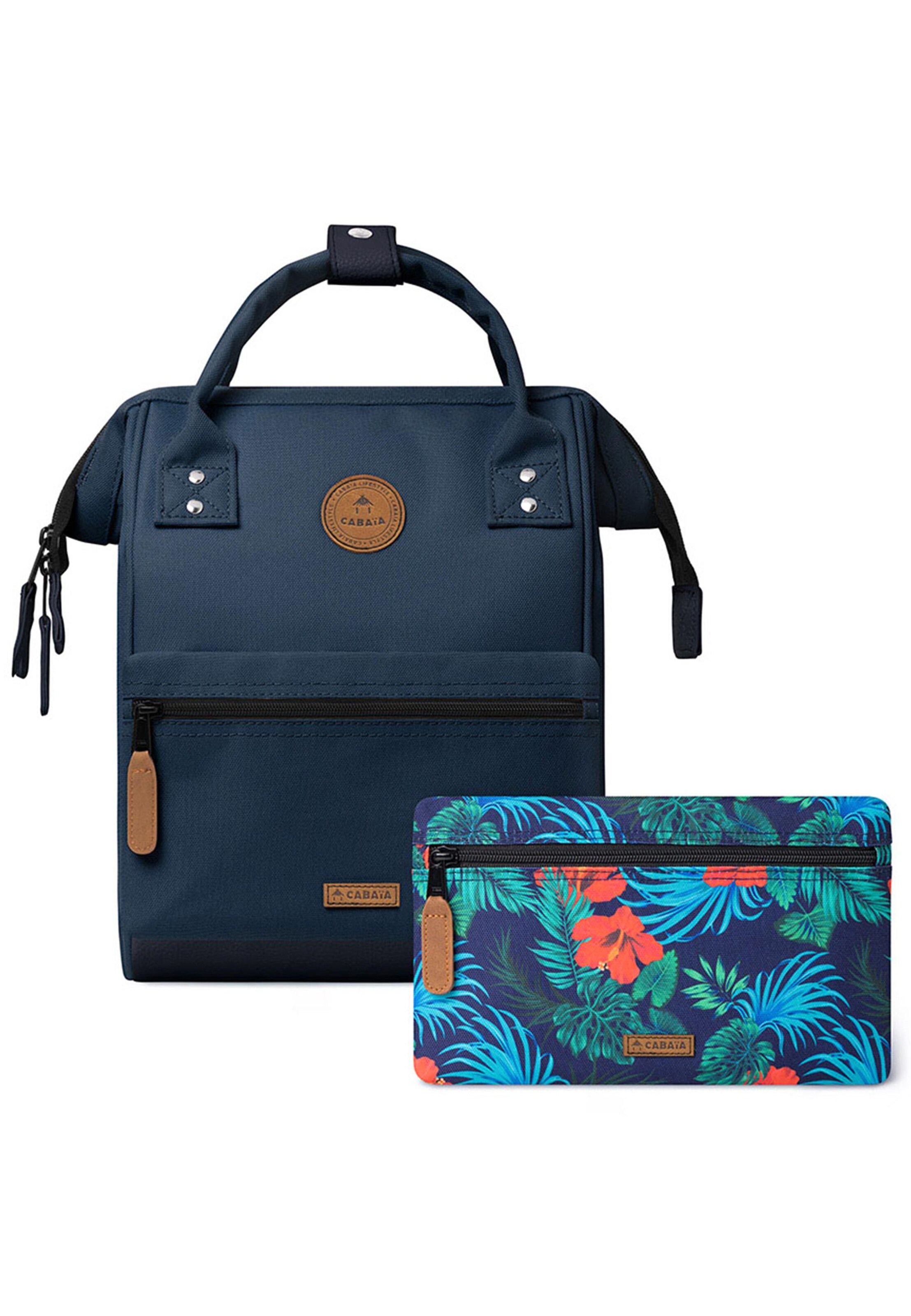 Cabaia Backpack in Blue: front