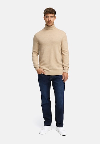 INDICODE JEANS Trui 'INMargous' in Beige