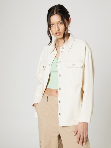 florence by mills exclusive for ABOUT YOU Between-season jacket ' Breeze Block' in Beige: front