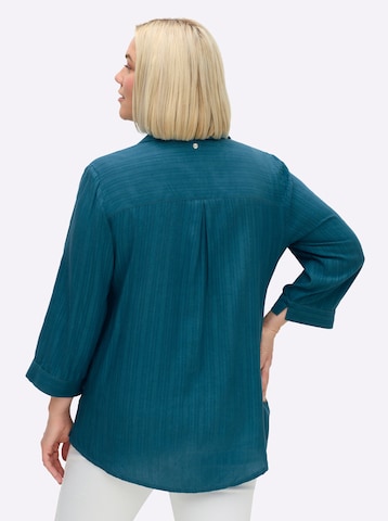 SHEEGO Blouse in Blauw