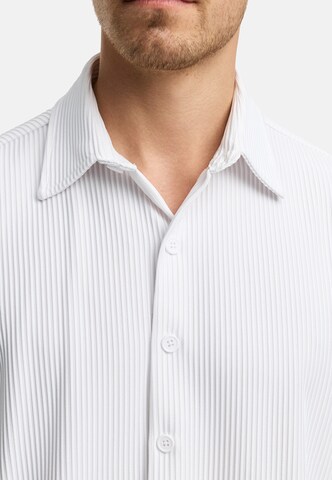 INDICODE JEANS Regular fit Overhemd 'Lamgo' in Wit