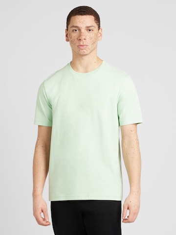 Maglietta di BOSS Green in verde: frontale