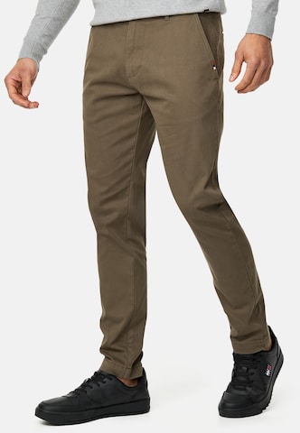 INDICODE JEANS Regular Chino in Groen