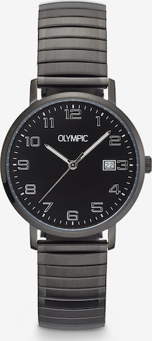 Montre à affichage analogique Olympic en noir : devant