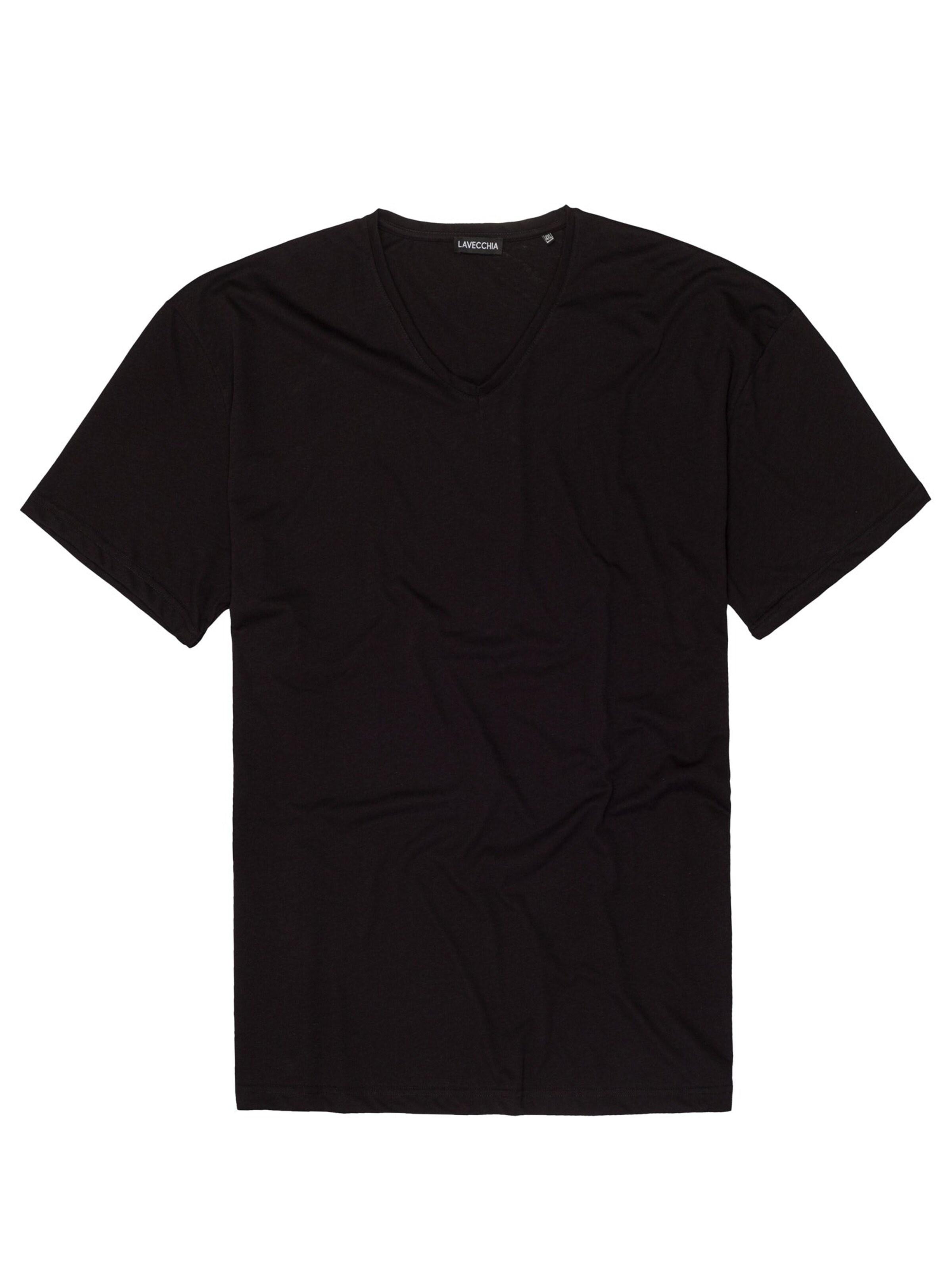 Lavecchia Shirt 'LV-123'‌‌‌‌‌‌ in Schwarz: Vorderseite