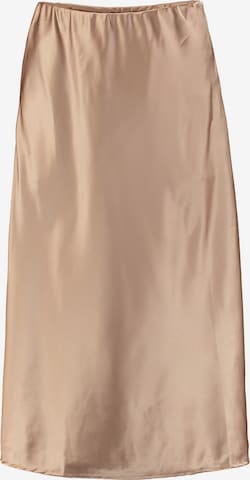 ZABAIONE Rok 'Bailey' in Beige: voorkant