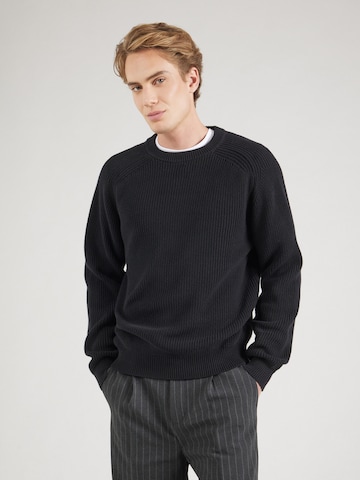 TRAPP Sweater in Black: front