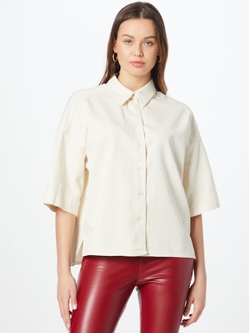 DRYKORN Blouse 'Therry_2' in Beige: front