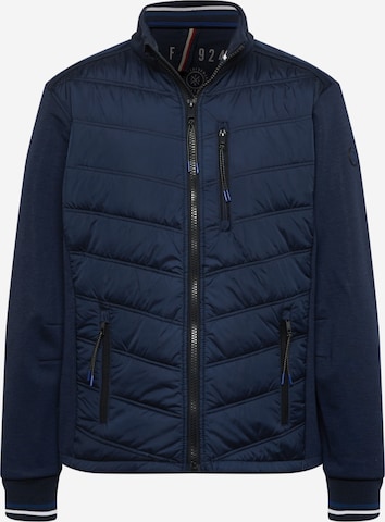 FQ1924 Between-Season Jacket 'Harry' in Blue: front