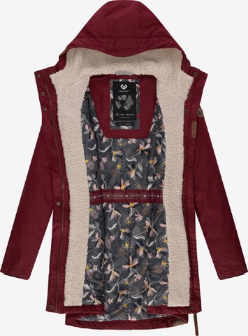 Ragwear Winter Parka 'Elsie' in Red