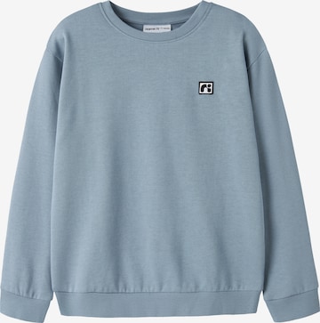NAME IT Sweatshirt 'NKMFLO' in Blau: Vorderseite
