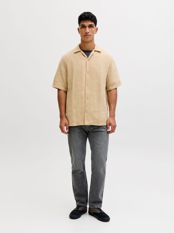 aprel Comfort Fit Skjorte i beige