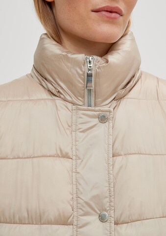 Gilet COMMA en beige