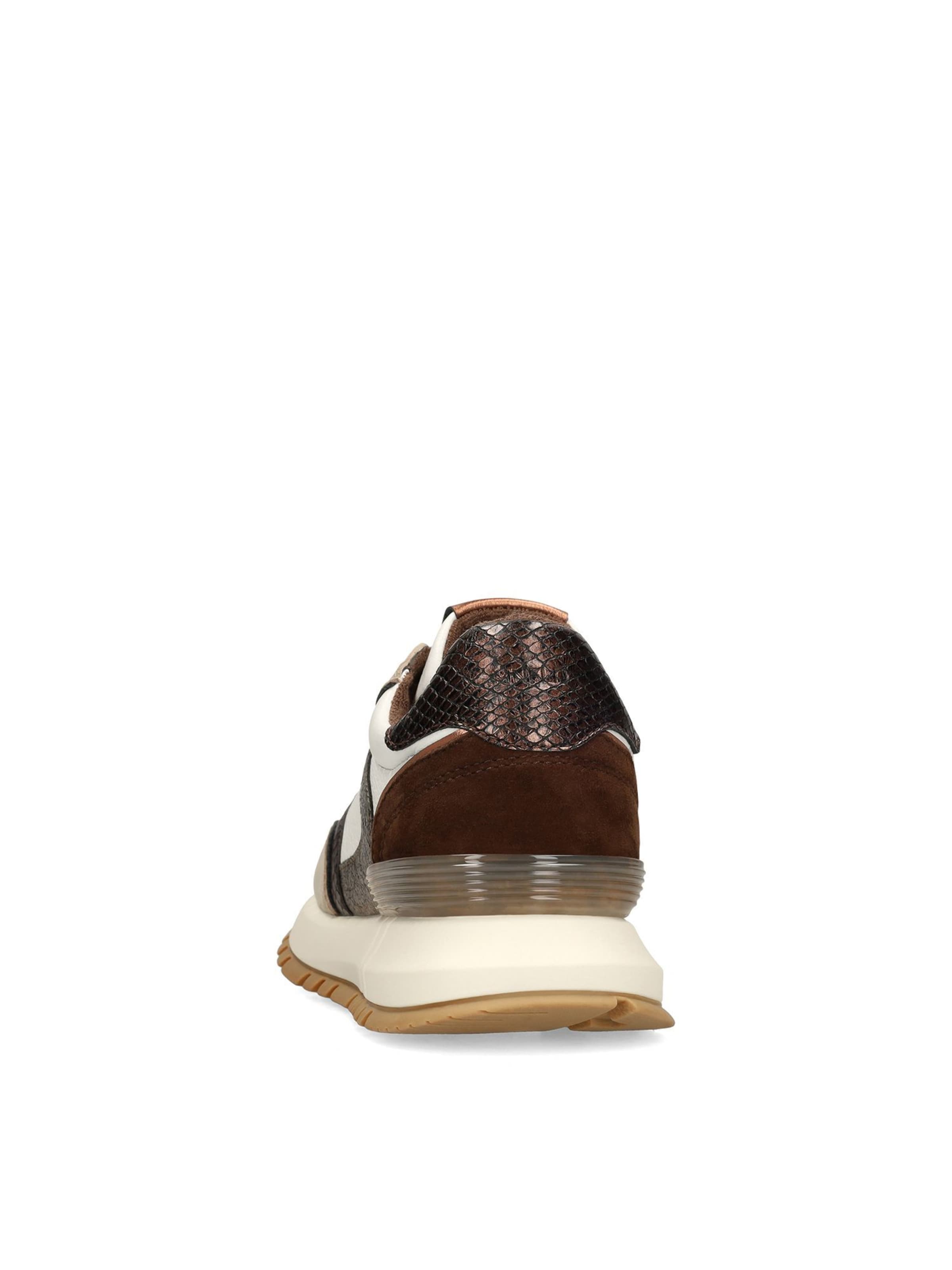 MANFIELD Sneakers laag in Bruin